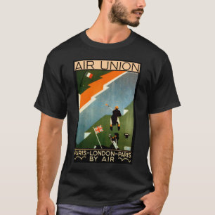 Camiseta ~ París-Londres-París de la unión del aire por 