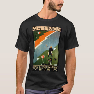 Camiseta ~ París-Londres-París de la unión del aire por el