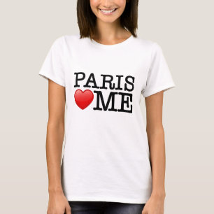 Camiseta París me ama, amo París