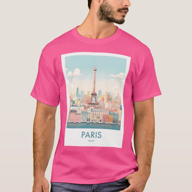 Camiseta París mínimo (Anverso)