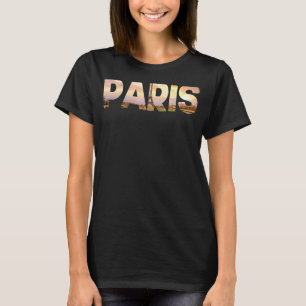 Camiseta PARIS Mujeres Francia Torre Eiffel Francesa