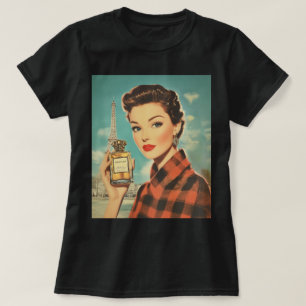 Camiseta Paris Perfume Ad Elegance