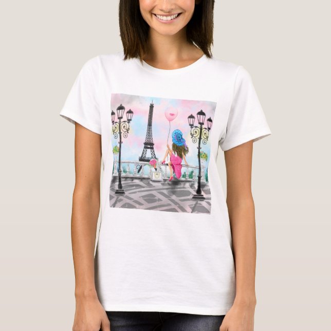 Camiseta París Romántico (Anverso)