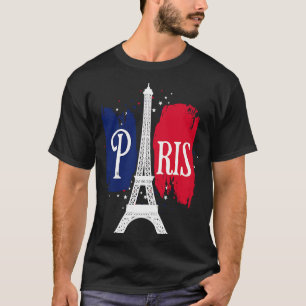 Camiseta París Torre Eiffel Francesa Europa París En