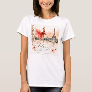 Camiseta Paris viewed from Trocadero