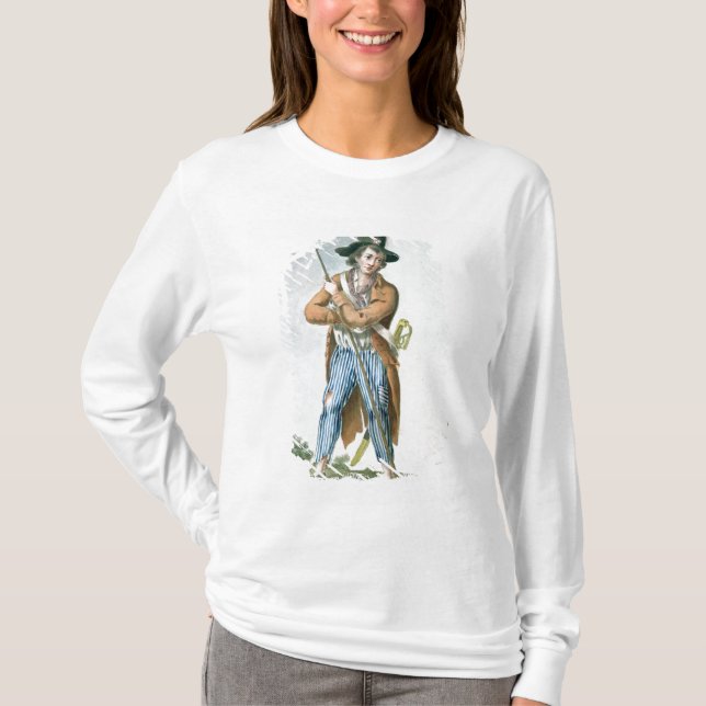 Camiseta Parisiense Sin-culotte (Anverso)