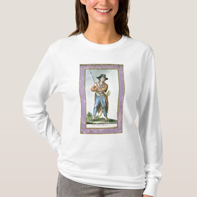 Camiseta Parisiense Sin-culotte (Anverso)