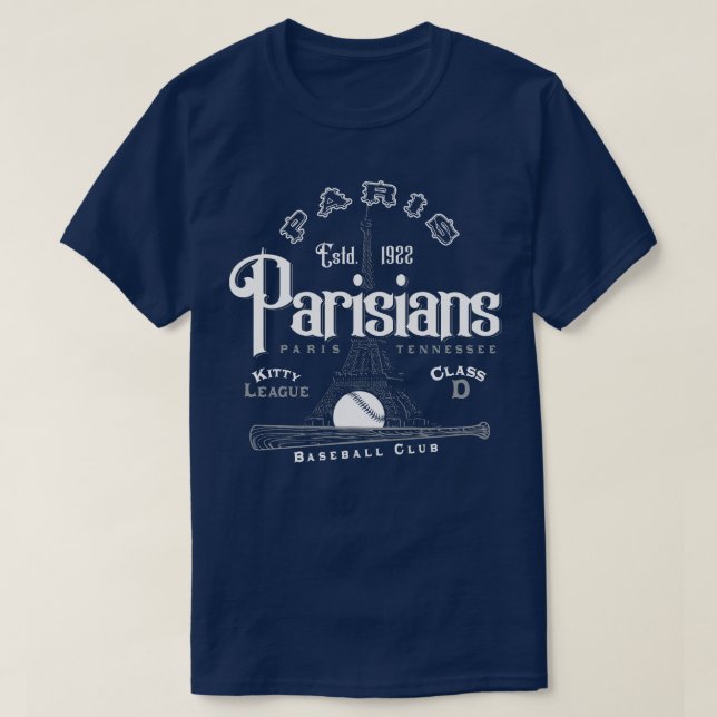 Camiseta Parisinos de París (Diseño del anverso)