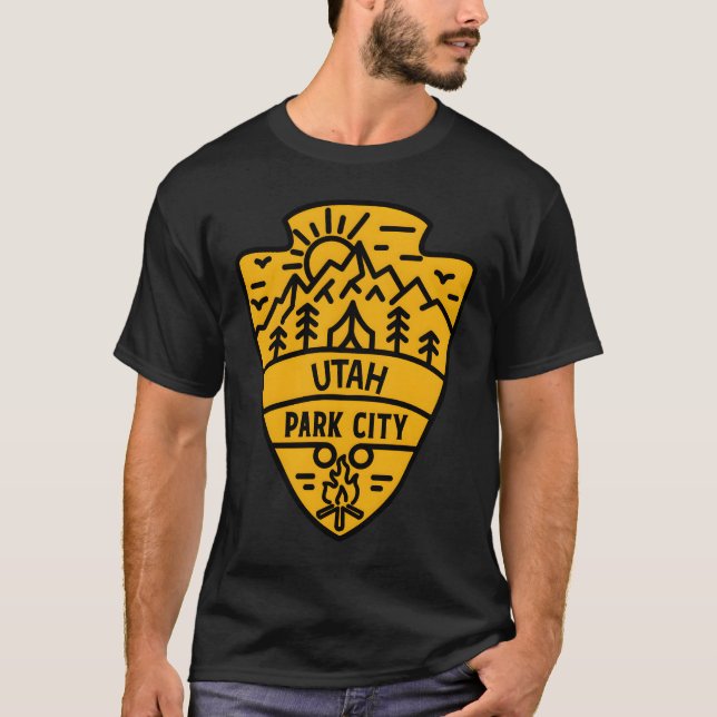 Camiseta Park City Utah � Espíritu de aventura (Anverso)