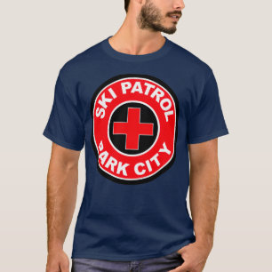 Camiseta PARK CITY UTAH Esquí Patrulla de Montaña Arte