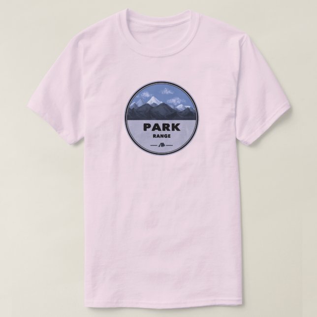 Camiseta Park Range Colorado Camping (Diseño del anverso)