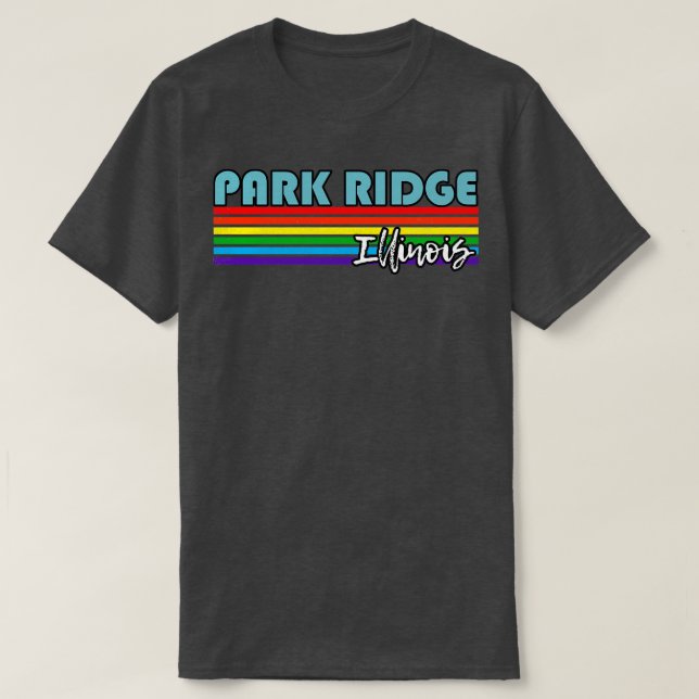 Camiseta Park Ridge Illinois Pride Park Ridge LGBT Gift LG (Diseño del anverso)