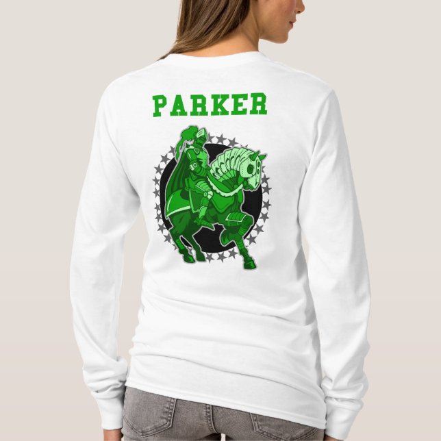 Camiseta parker, caridad (Reverso)