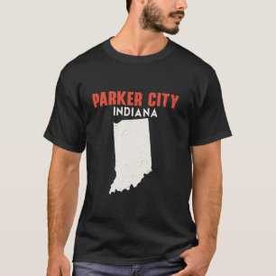 Camiseta Parker City Indiana Estados Unidos de América Viaj