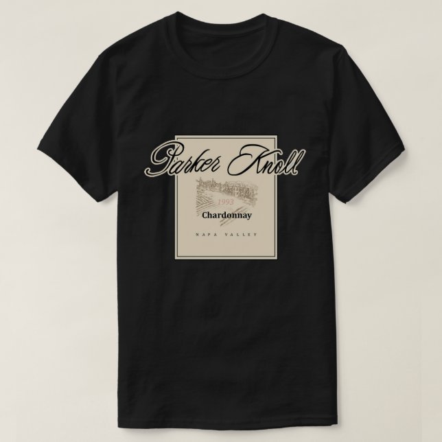 Camiseta Parker Knoll Parent, trampa de chardonnay (Diseño del anverso)