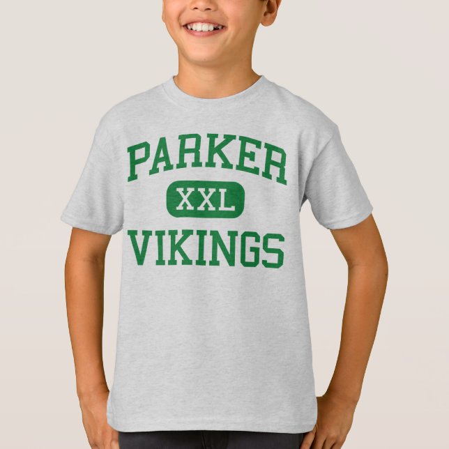 Camiseta Parker - Vikingos - altos - Janesville Wisconsin (Anverso)