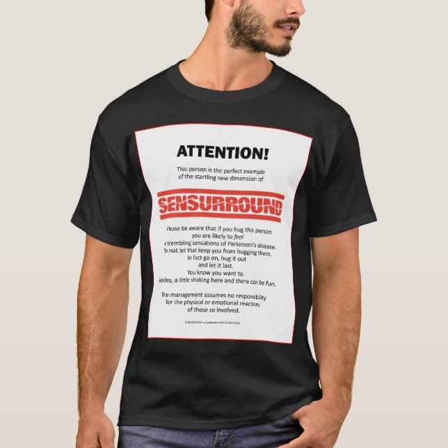 Camiseta Parkie en SENSURROUND (Anverso)