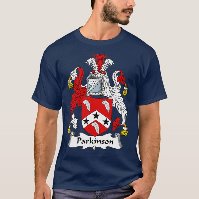 Camiseta Parkinson Coat of Arms  Family Crest (Anverso)