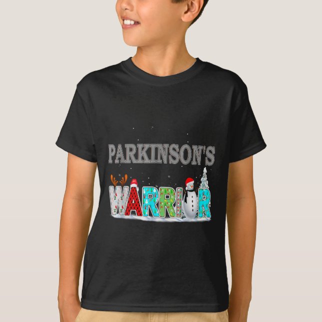 Camiseta Parkinson's Awareness For Christmas  (Anverso)