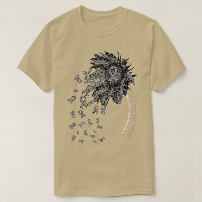 Camiseta Parkinsons Enfermedad Sensibilización girasol nadi (Diseño del anverso)