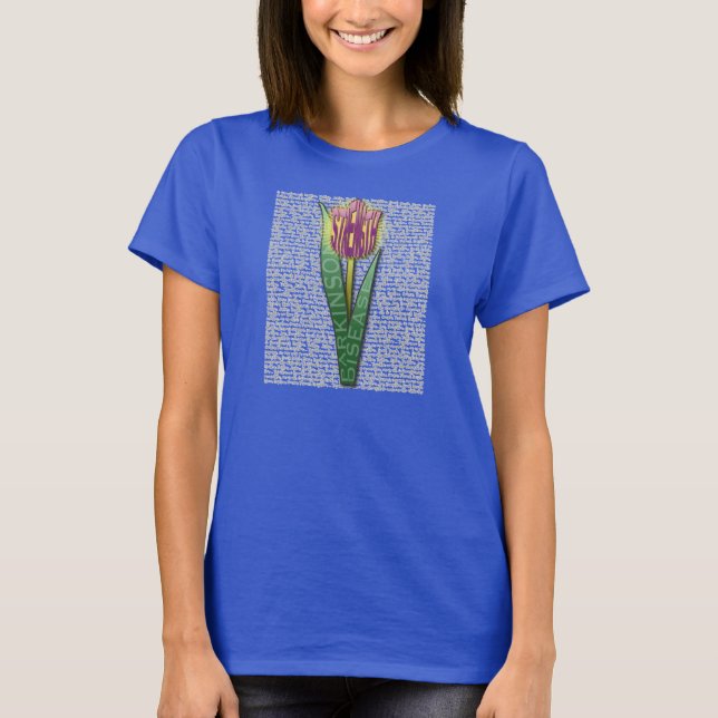Camiseta Parkinsons Fortaleza Burst Tulip Violet (Anverso)