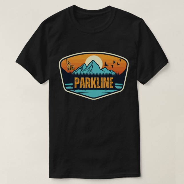 Camiseta Parkline, Idaho (Diseño del anverso)