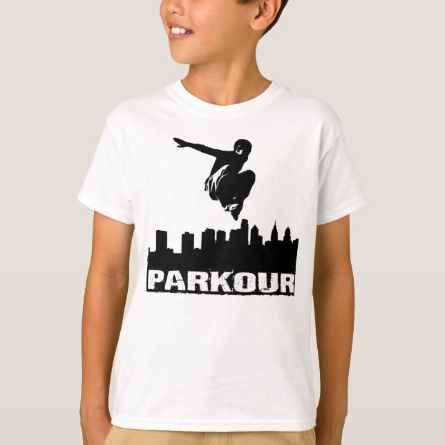 Camiseta parkour (Anverso)