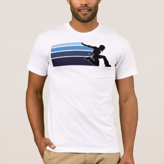 Camiseta Parkour alinea color claro del azul 2