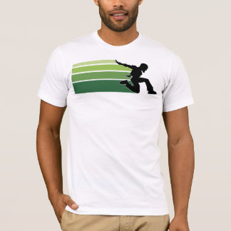 Camiseta Parkour alinea color claro verde