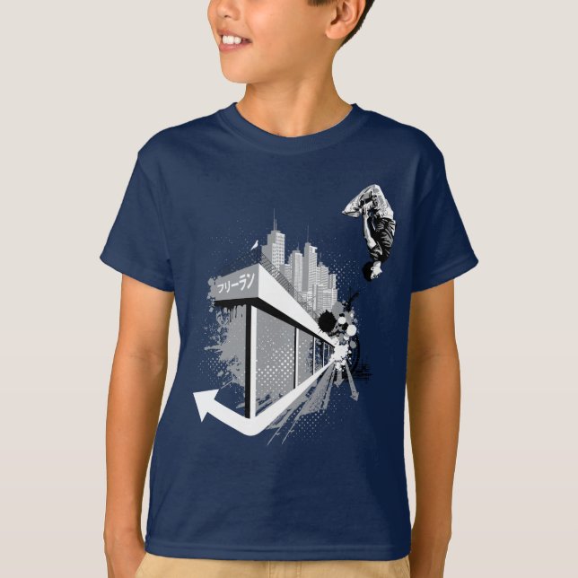 Camiseta Parkour Backflip (Anverso)