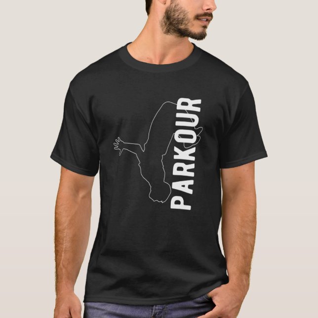 Camiseta Parkour Backflip (Anverso)