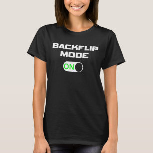 Camiseta Parkour Backflip Mode On para gimnastas y atletas