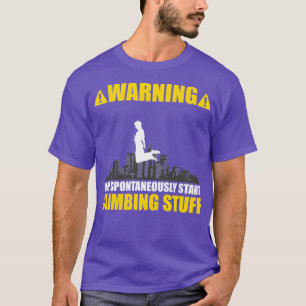 Camiseta Parkour Bouldering amp Climbing Retro