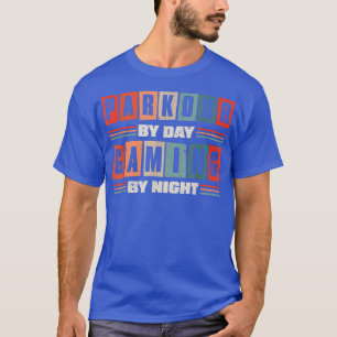 Camiseta Parkour By Day Gaming By Night