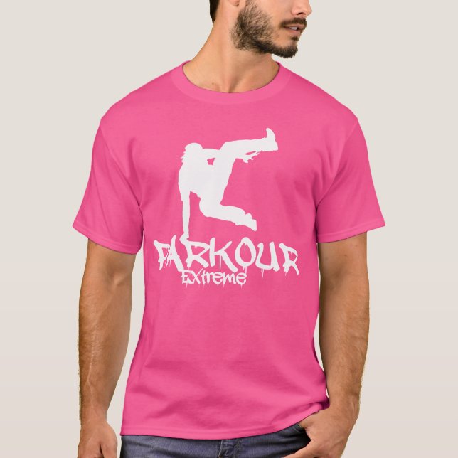 Camiseta Parkour City Jumper 	 Parkour Free Running Tee (Anverso)