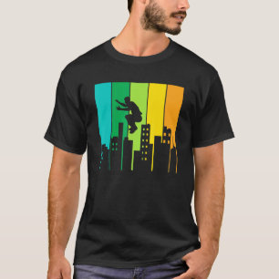 Camiseta Parkour City Jumping Freerunner Gymnast Freestyle