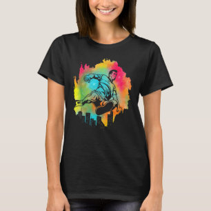 Camiseta Parkour corredor de estacionamiento de atletas ext