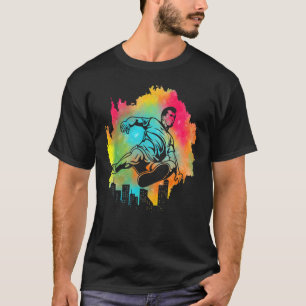 Camiseta Parkour corredor de estacionamiento de atletas ext