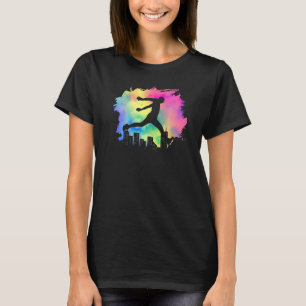 Camiseta Parkour corredor de estacionamiento de atletas ext