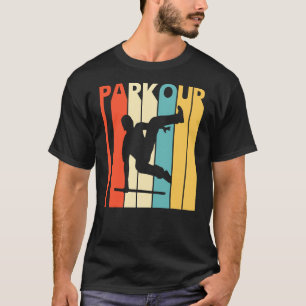 Camiseta Parkour de estilo vintage