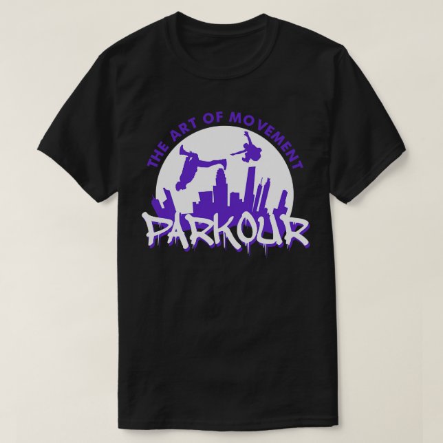 CAMISETA PARKOUR EL ARTE 1 (Diseño del anverso)