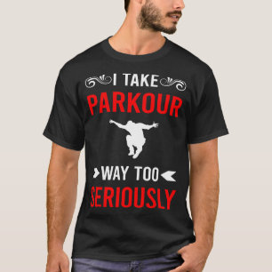 Camiseta Parkour en serio