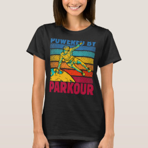 Camiseta Parkour extremo impulsado por parkour runner graci