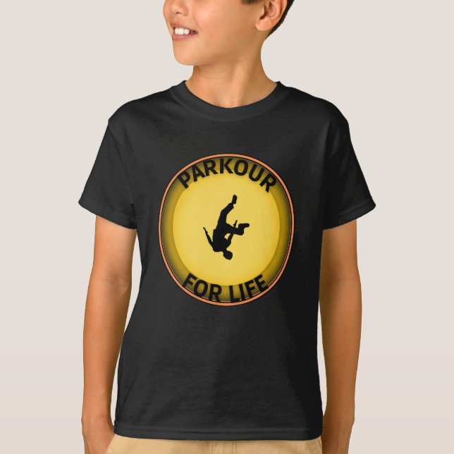 Camiseta Parkour for life (Anverso)