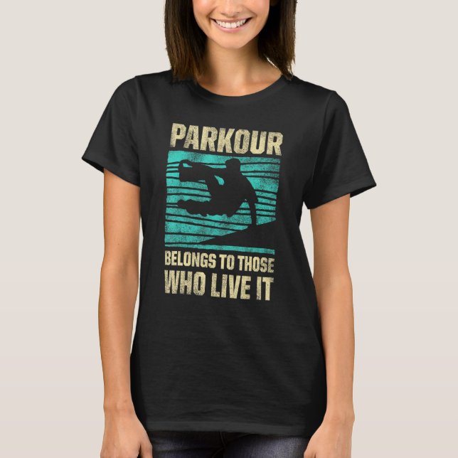 Camiseta Parkour For Parkour Runner Traceur Freestyle Runne (Anverso)