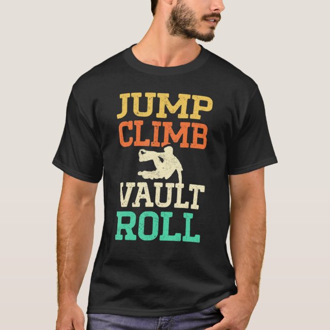 Camiseta Parkour For Parkour Runner Traceur Freestyle Runne (Anverso)