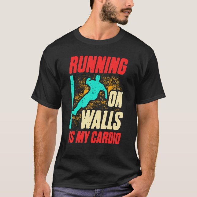 Camiseta Parkour For Parkour Runner Traceur Freestyle Runne (Anverso)