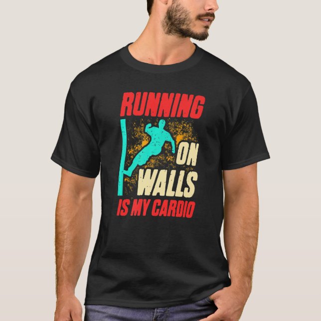 Camiseta Parkour For Parkour Runner Traceur Freestyle Runne (Anverso)