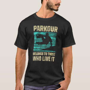 Camiseta Parkour For Parkour Runner Traceur Freestyle Runne