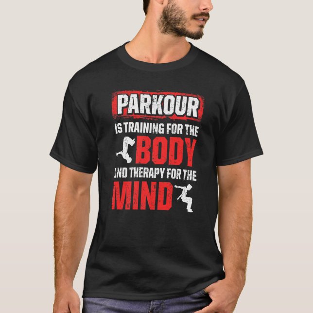 Camiseta Parkour For Parkour Runner Traceur Freestyle Runne (Anverso)